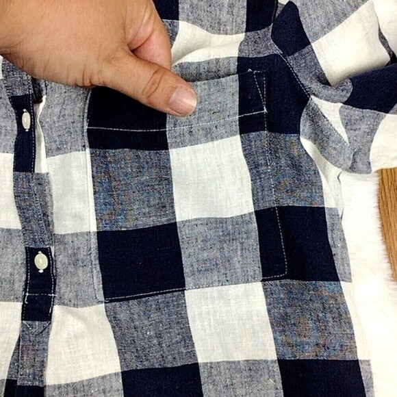 Linen Tunic Top - Picture 5 of 8